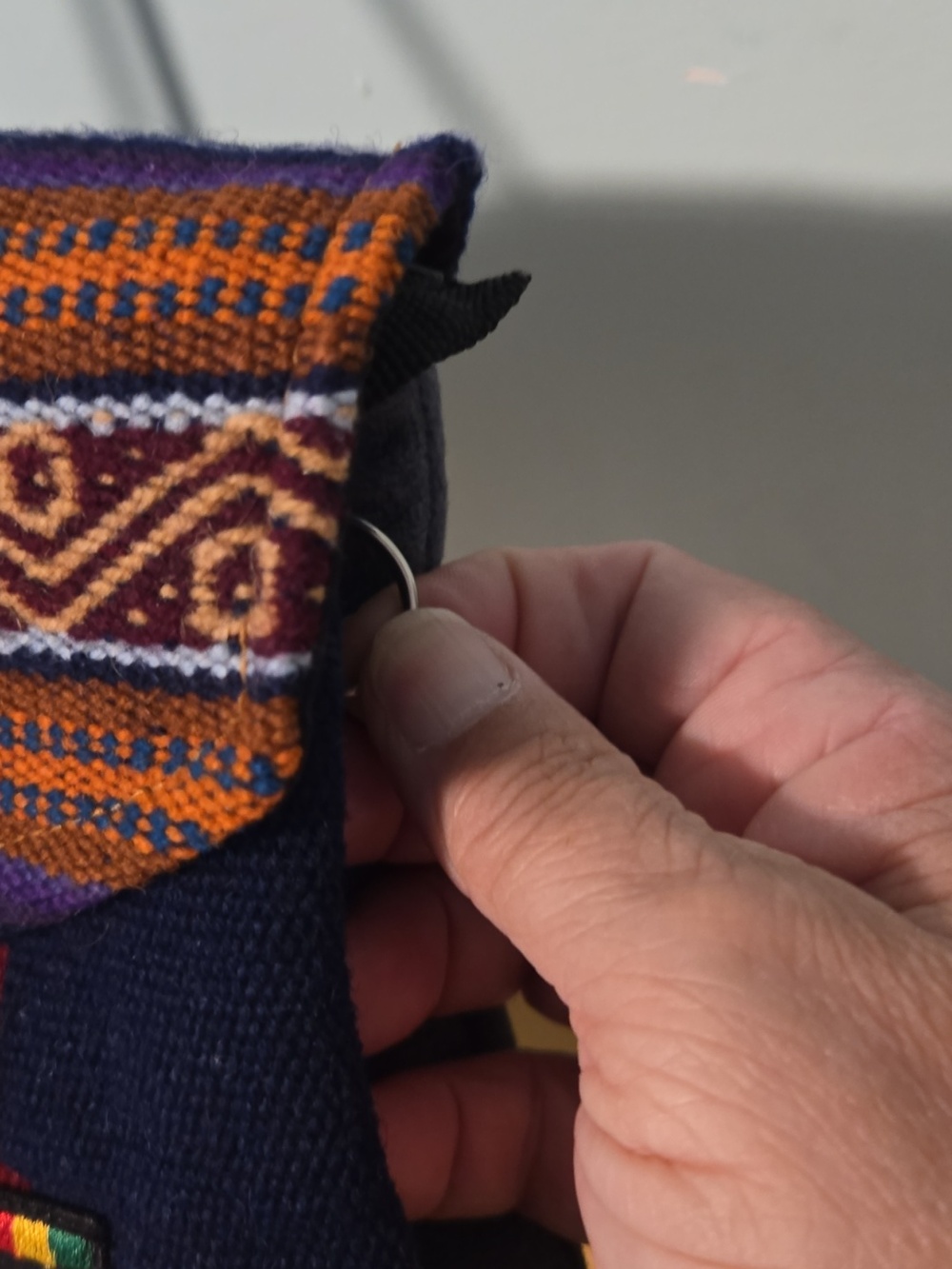 Bundle Of Hand Made Wristlet /crossbody With Wallet Also Woven Material. (#89 - Picture 4 of 15
